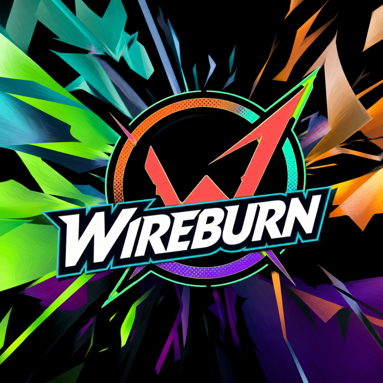 Wireburn – Cyberpunk Strategy Card Game (2–6 Players)